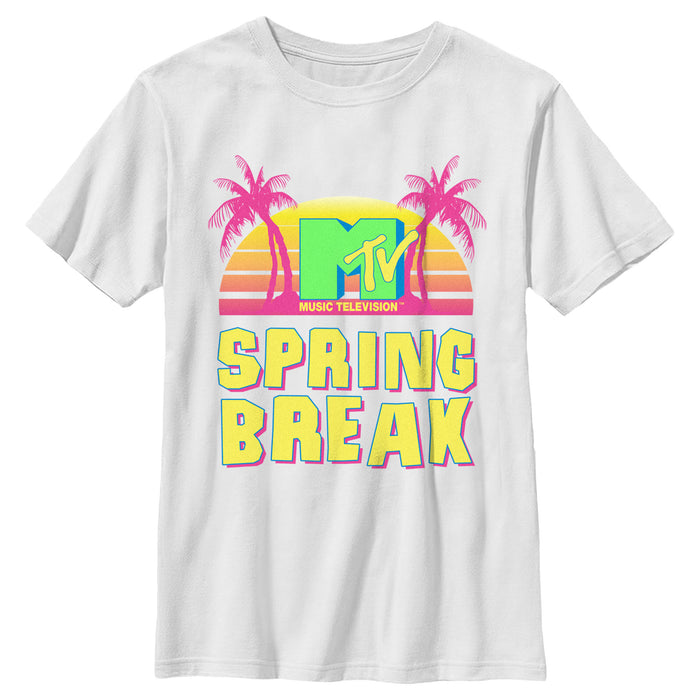 fifth sun Boy's MTV Retro Spring Break T-Shirt