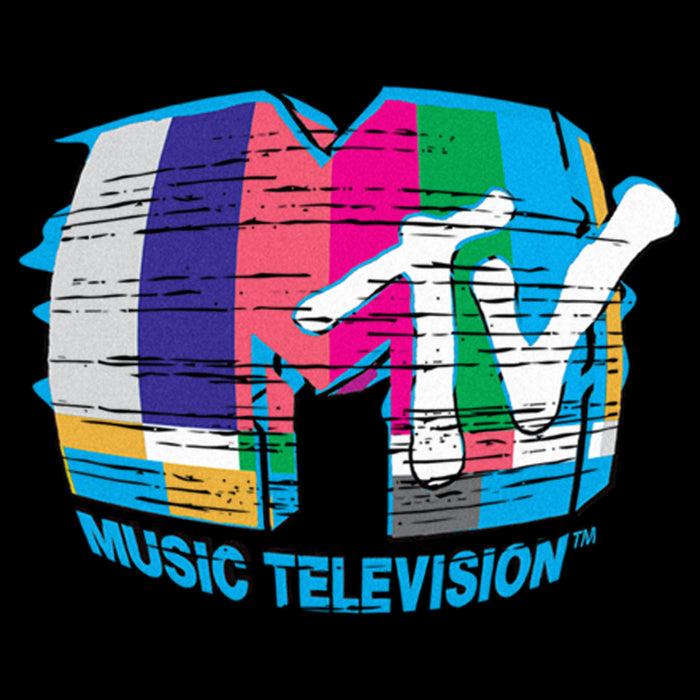 Fifth Sun Boy's MTV Test Pattern Logo T-Shirt