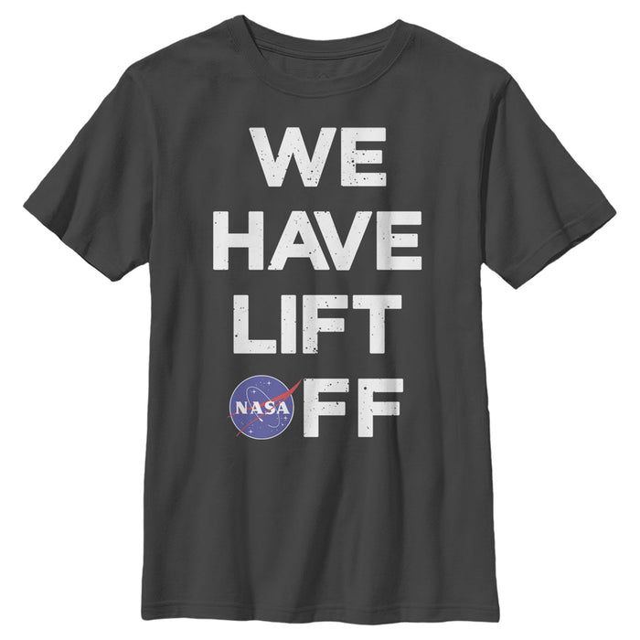 fifth sun Boy's NASA Bold Lift Off T-Shirt
