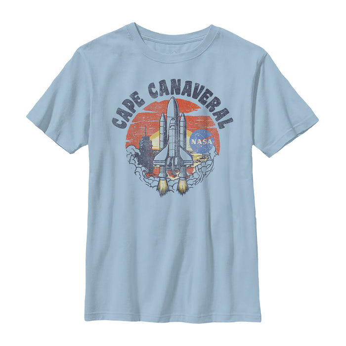 fifth sun Boy's NASA Cape Canaveral Launch T-Shirt