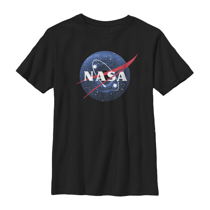 fifth sun Boy's NASA Hole Logo T-Shirt