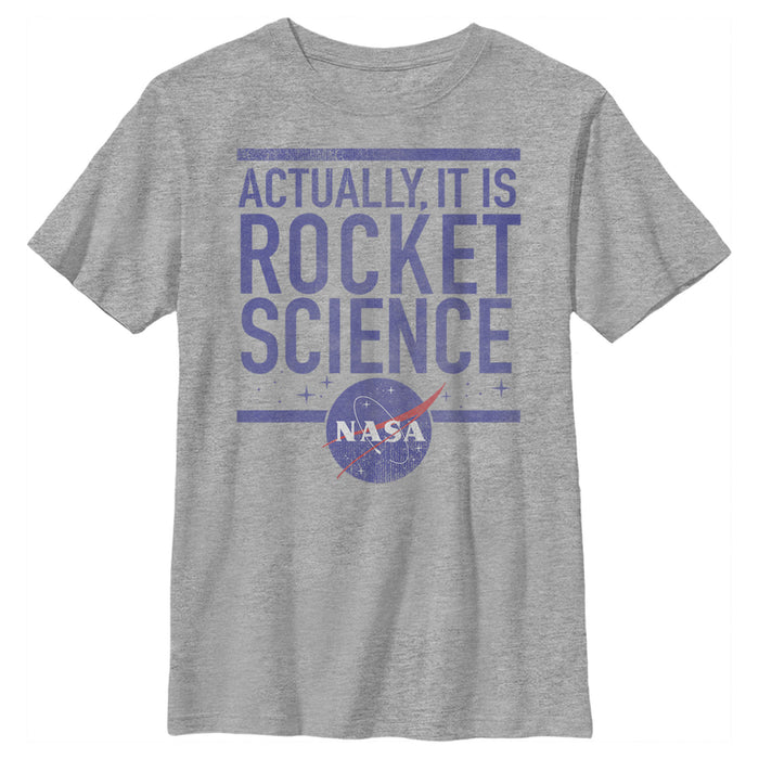 fifth sun Boy's NASA It is Rocket Science T-Shirt