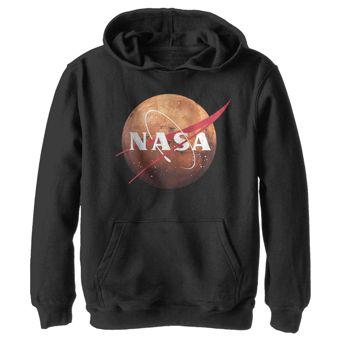 Fifth Sun Boy's NASA Mars Logo Pull Over Hoodie