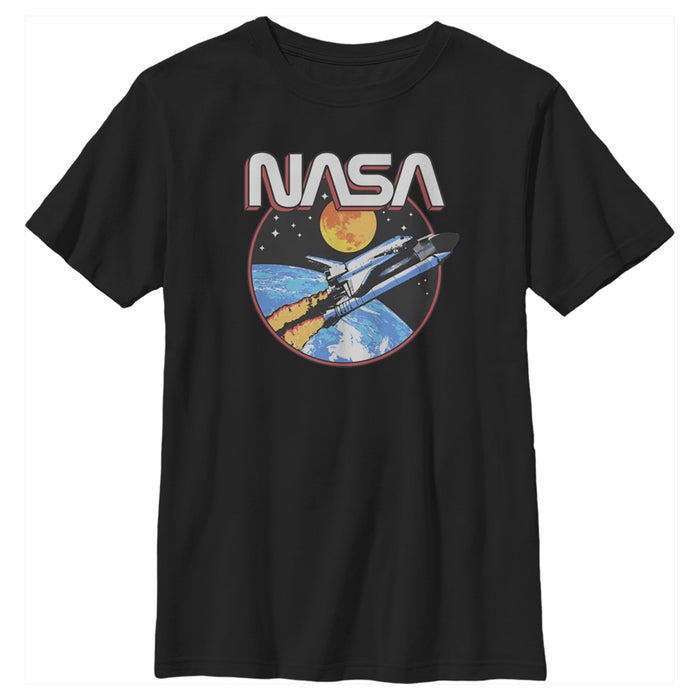 fifth sun Boy's NASA Shuttle Journey T-Shirt