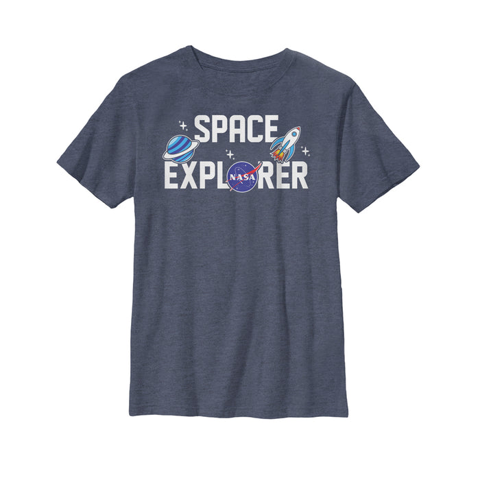 fifth sun Boy's NASA Space Explorer T-Shirt
