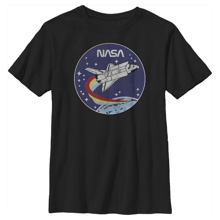 fifth sun Boy's NASA Space Rocket T-Shirt