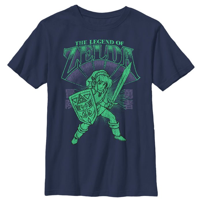 fifth sun Boy's Nintendo Adventure of Link T-Shirt