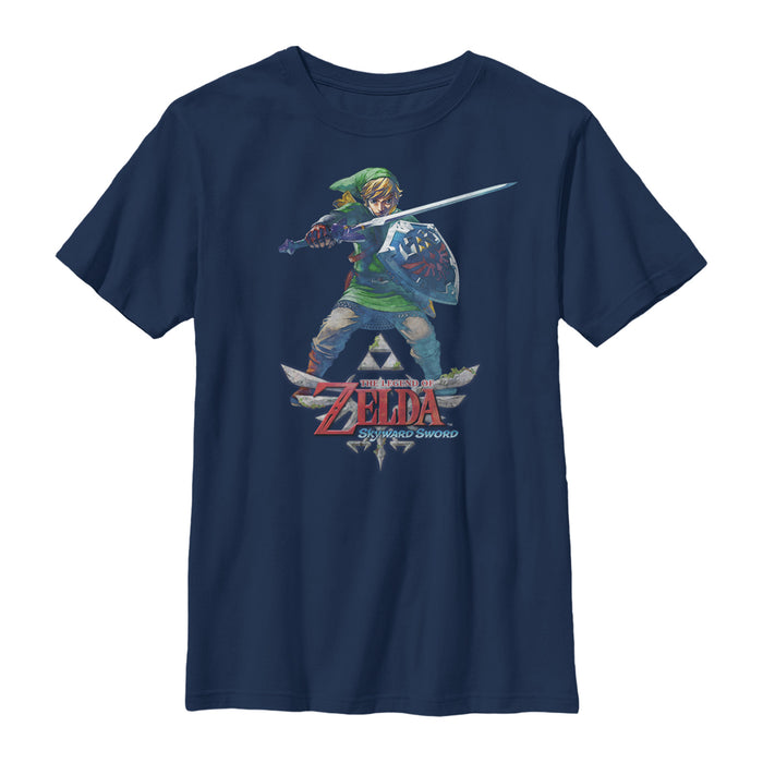 fifth sun Boy's Nintendo Legend of Zelda T-Shirt