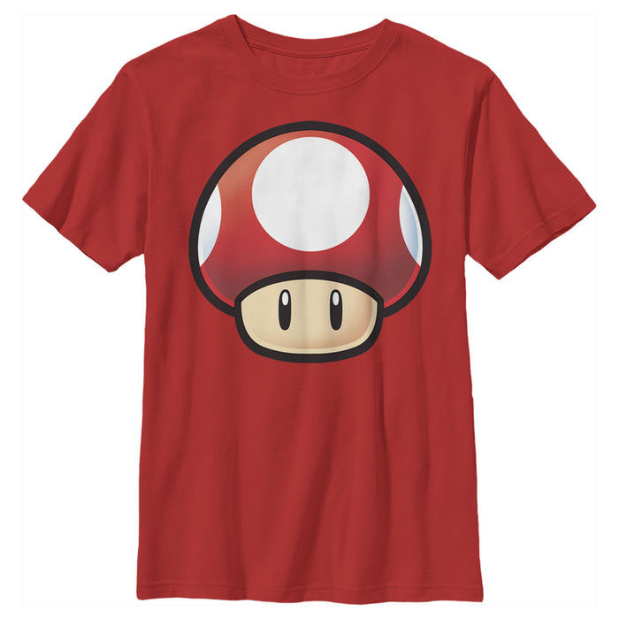 fifth sun Boy's Nintendo Mario Mushroom T-Shirt