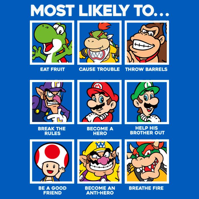 Fifth Sun Boy's Nintendo Most Likely To… T-Shirt