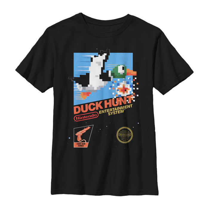 fifth sun Boy's Nintendo NES Duck Hunt T-Shirt