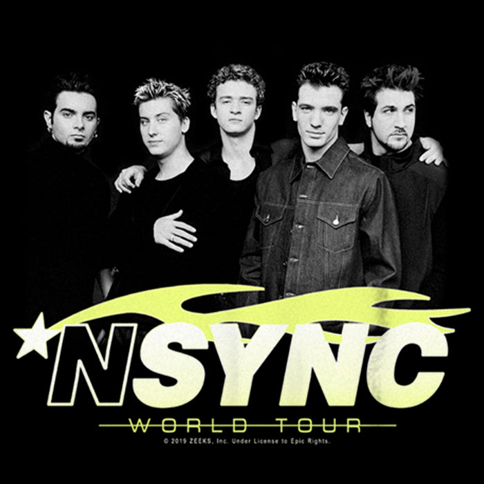 Fifth Sun Boy's NSYNC World Tour Poster T-Shirt