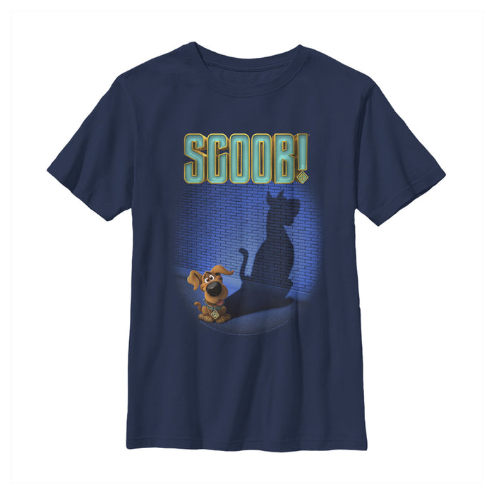 Fifth Sun Boy's Scooby Doo Dog Shadow T-Shirt