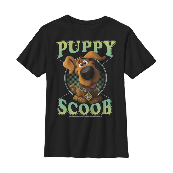 Fifth Sun Boy's Scooby Doo Puppy Circle T-Shirt
