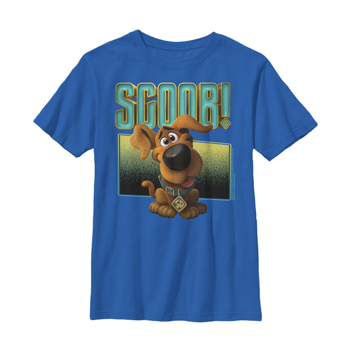 Fifth Sun Boy's Scooby Doo Puppy Frame T-Shirt