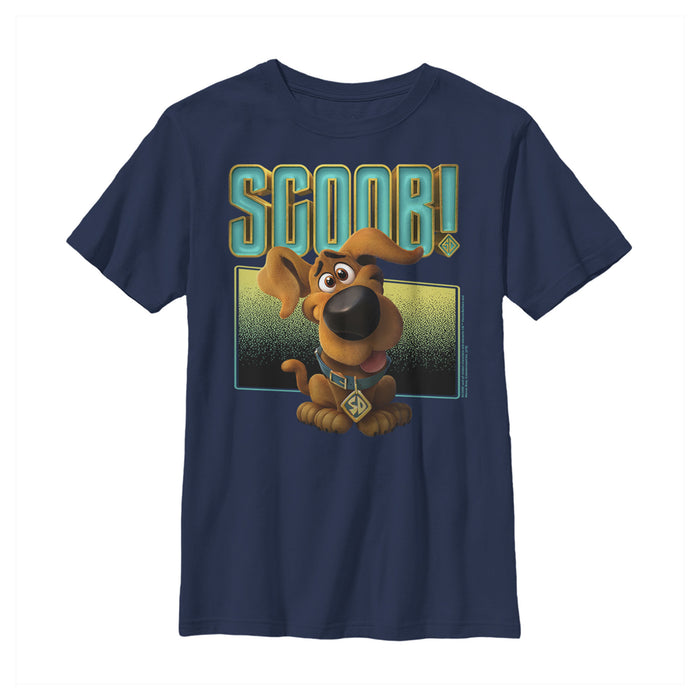 Fifth Sun Boy's Scooby Doo Puppy Frame T-Shirt