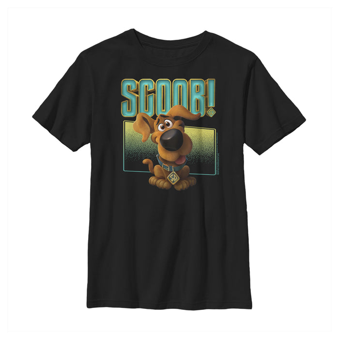 fifth sun Boy's Scooby Doo Puppy Frame T-Shirt