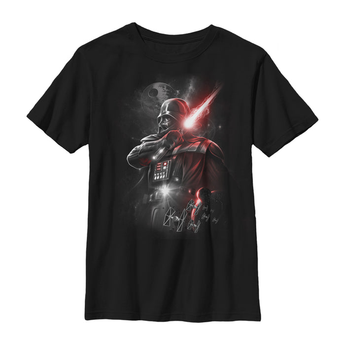 fifth sun Boy's Star Wars Epic Darth Vader T-Shirt