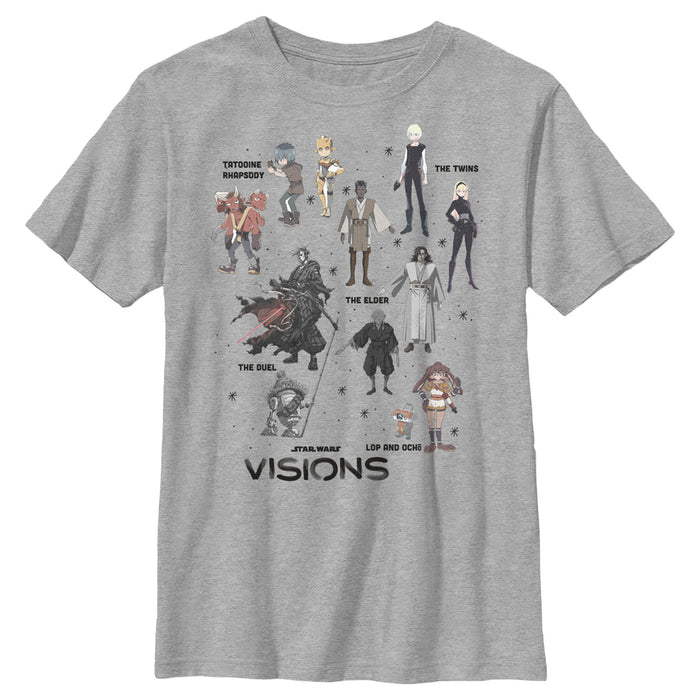 fifth sun Boy's Star Wars: Visions Episodes T-Shirt