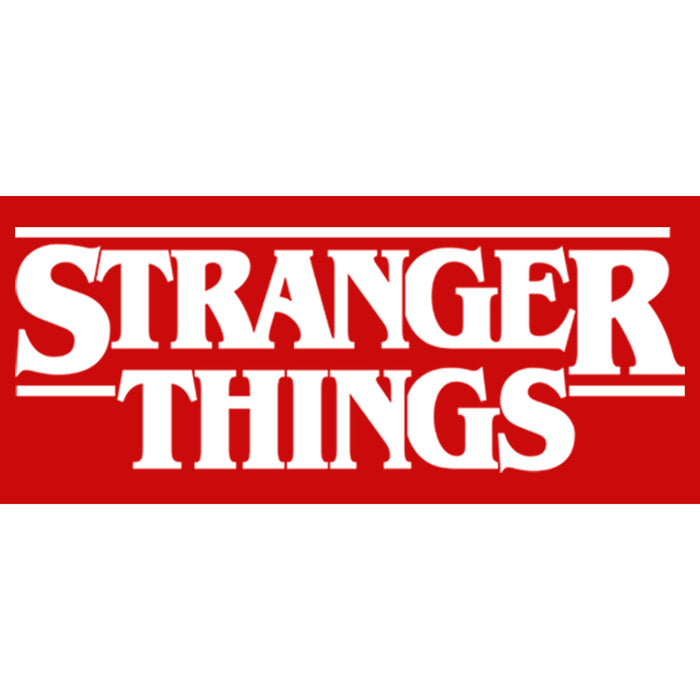 Fifth Sun Boy's Stranger Things White Logo T-Shirt
