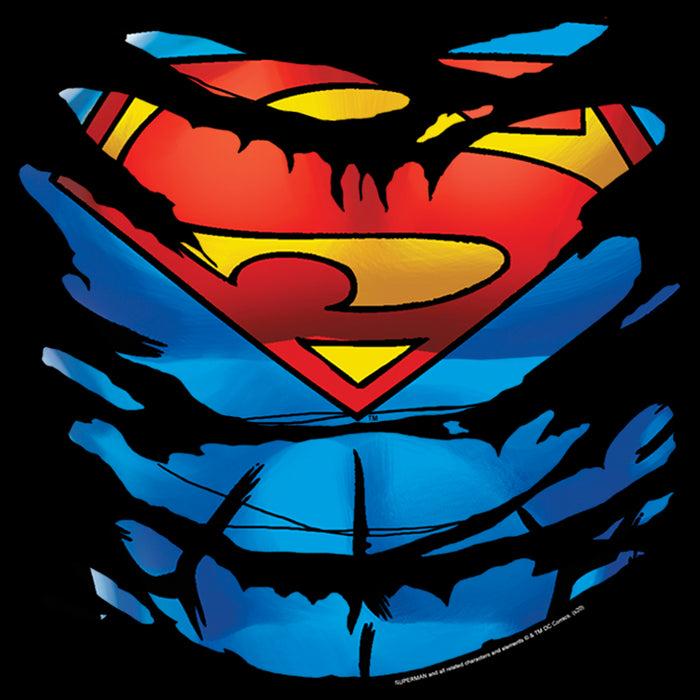 Fifth Sun Boy's Superman Ripped Costume T-Shirt
