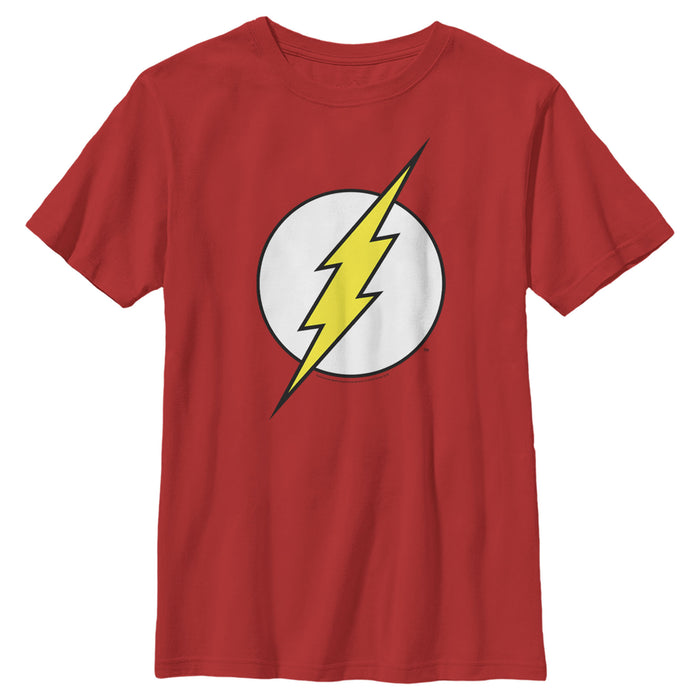 fifth sun Boy's The Flash Classic Logo T-Shirt
