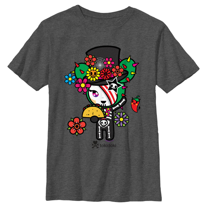fifth sun Boy's Tokidoki Skeleton SANDy T-Shirt
