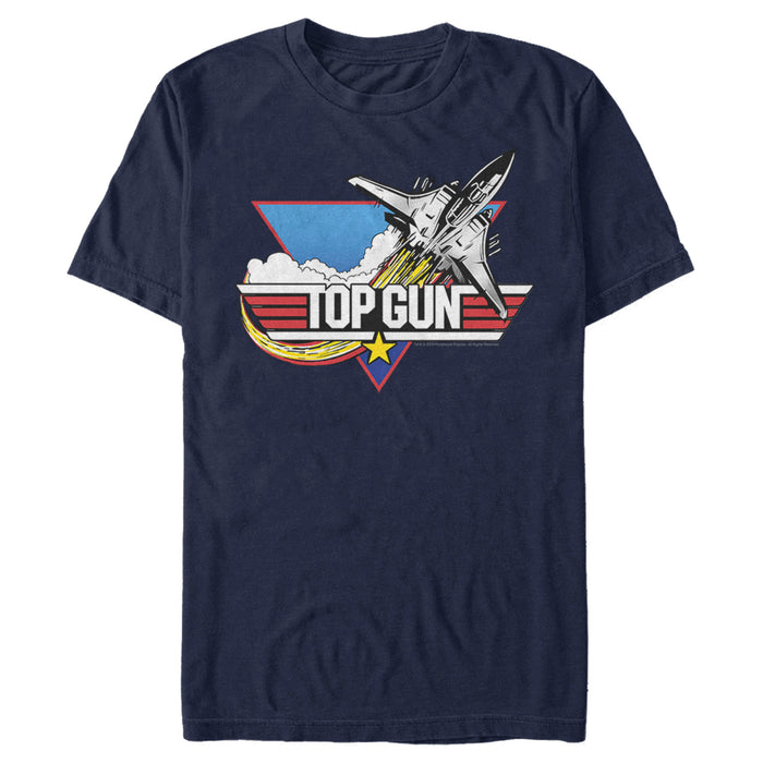 Fifth Sun Boy's Top Gun Fighter Jet Logo T-Shirt