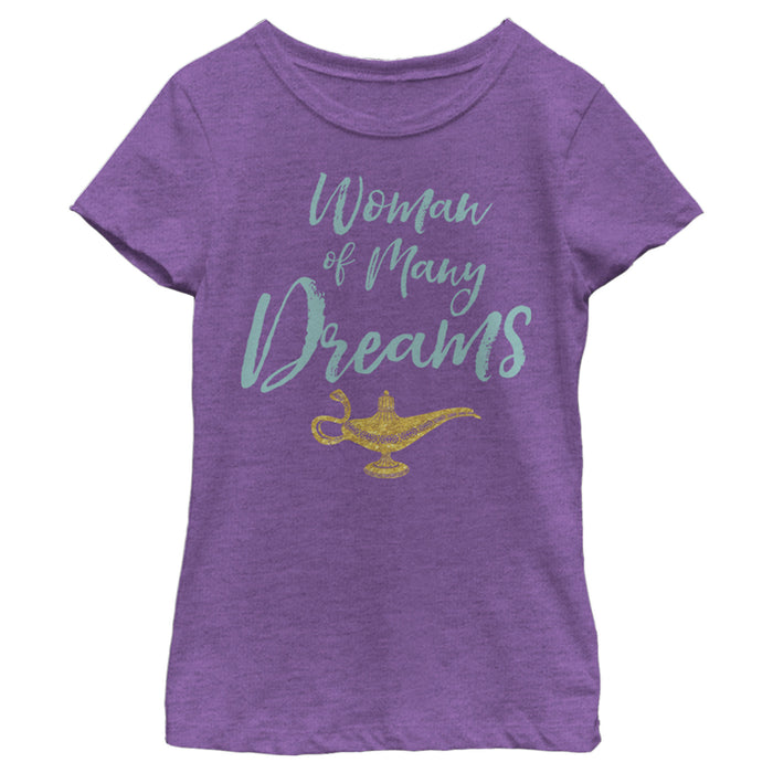 fifth sun Girl's Aladdin Dream Woman T-Shirt