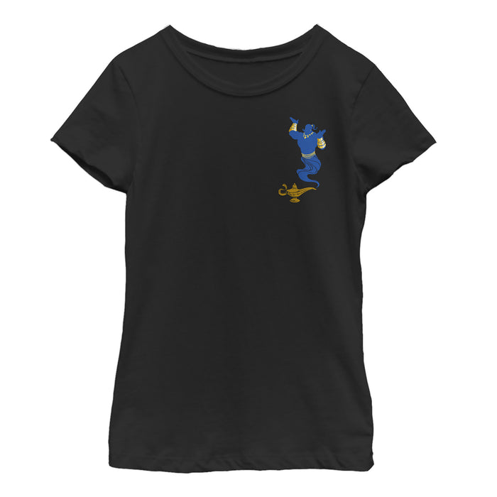 Fifth Sun Girl's Aladdin Genie Badge T-Shirt