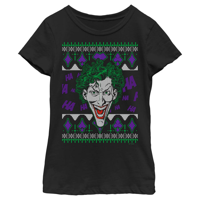 fifth sun Girl's Batman Joker Sweater T-Shirt