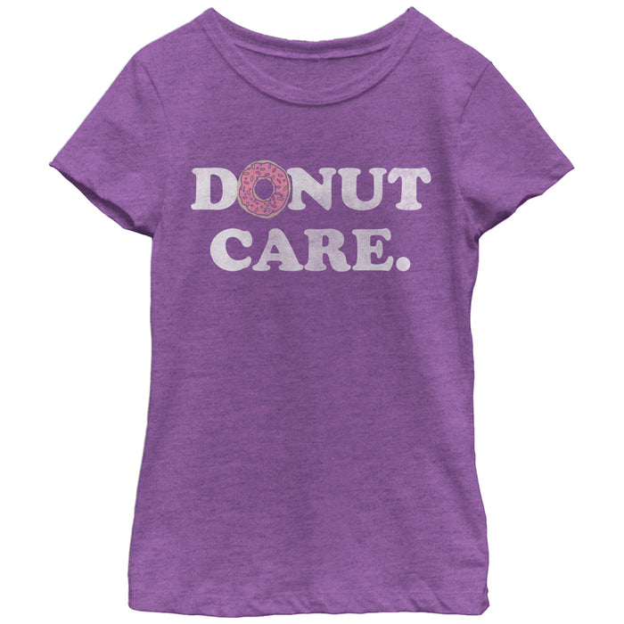 fifth sun Girl's CHIN UP Donut Care T-Shirt