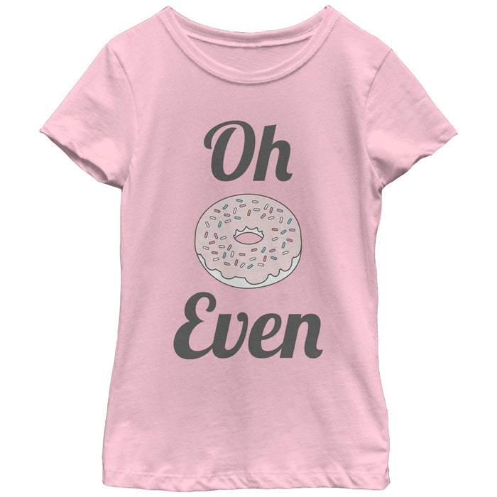 fifth sun Girl's CHIN UP Oh Donut Even T-Shirt