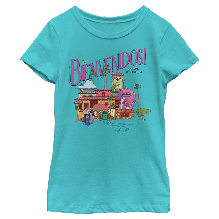 fifth sun Girl's Encanto Bienvenidos T-Shirt