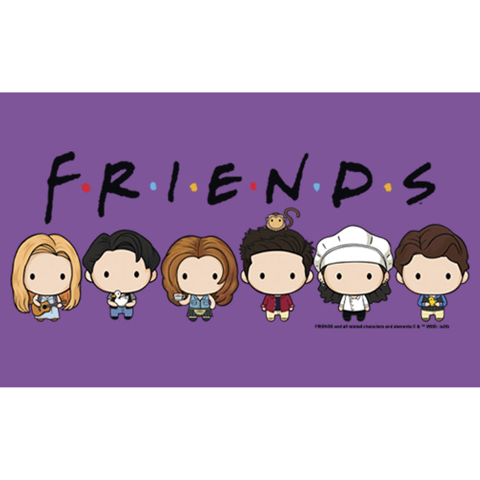 Fifth Sun Girl's Friends Chibi Characters T-Shirt