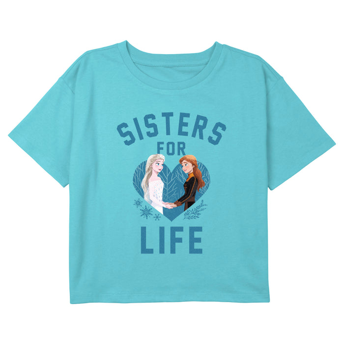fifth sun Girl's Frozen 2 Sisters For Life T-Shirt