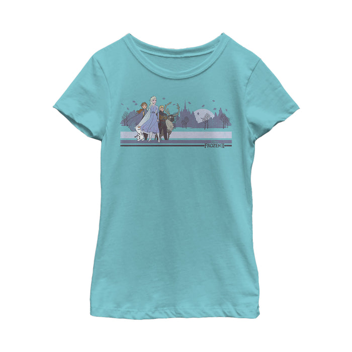 fifth sun Girl's Frozen 2 Winter Travelers T-Shirt