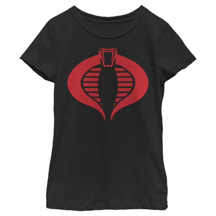 fifth sun Girl's GI Joe Cobra Logo T-Shirt