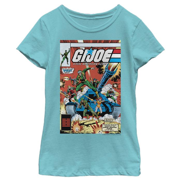 fifth sun Girl's GI Joe Comic Cover T-Shirt