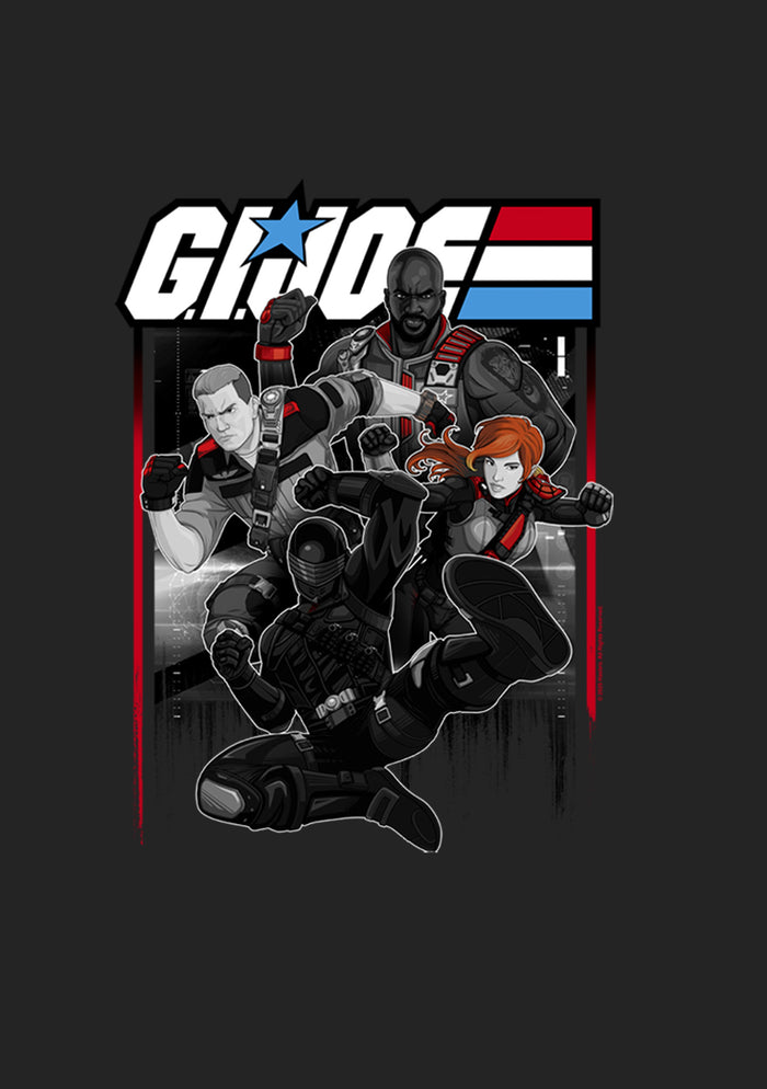 Fifth Sun Girl's GI Joe Fight Mode Joes T-Shirt