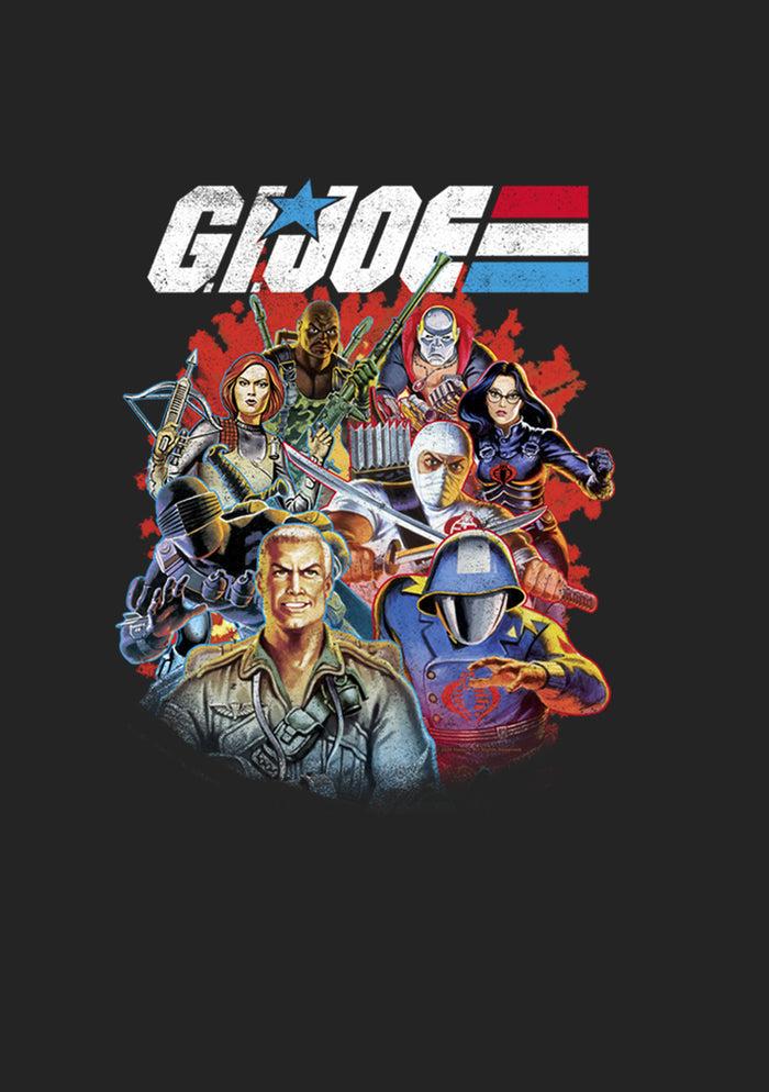 Fifth Sun Girl's GI Joe Group Shot T-Shirt