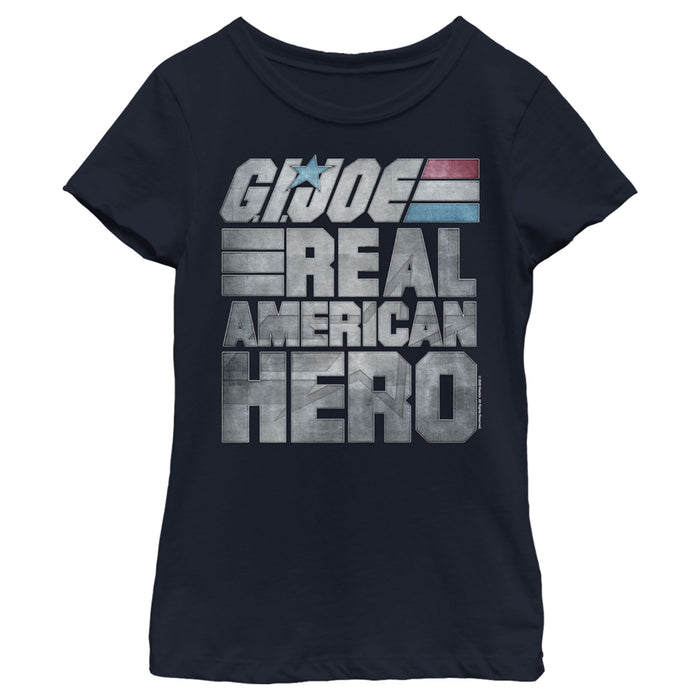 fifth sun Girl's GI Joe Real American Hero T-Shirt