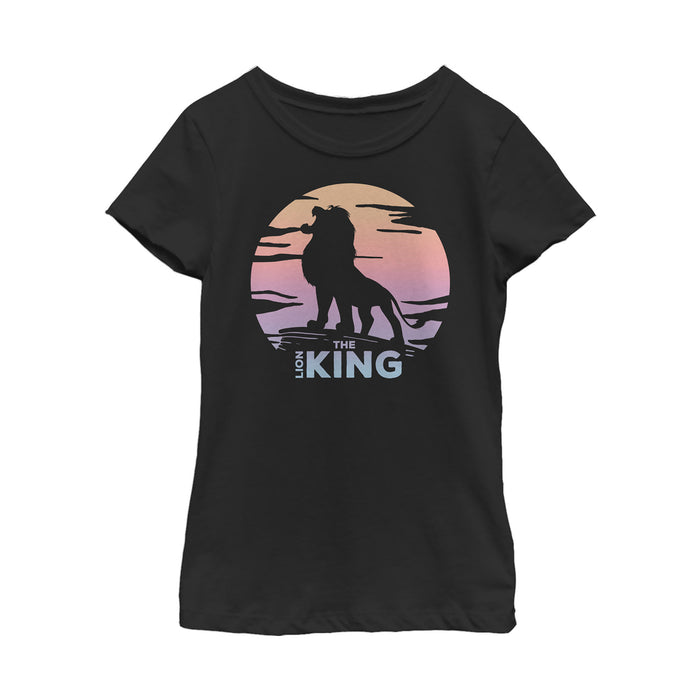 fifth sun Girl's Lion King Sunset King T-Shirt