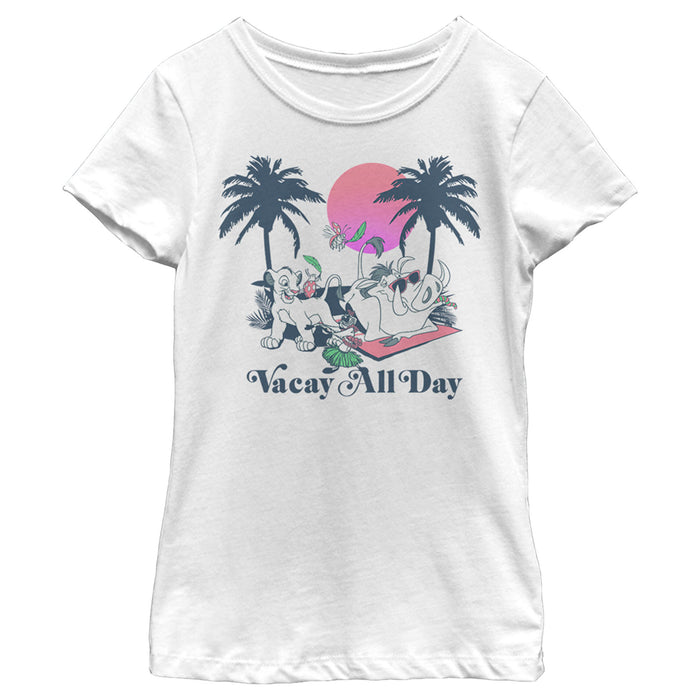 fifth sun Girl's Lion King Vacay All Day T-Shirt