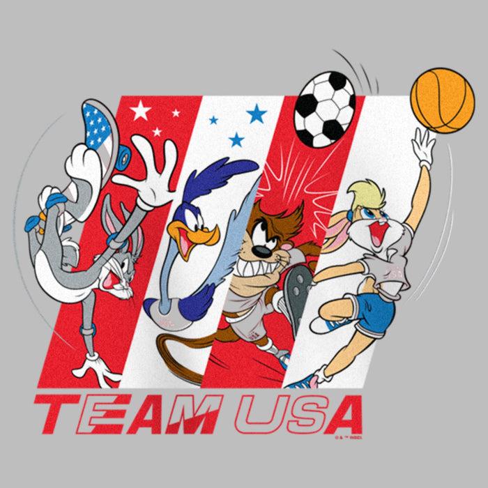 Fifth Sun Girl's Looney Tunes Sports Crew T-Shirt