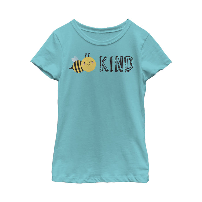 fifth sun Girl's Lost Gods Bee Kind Smile T-Shirt