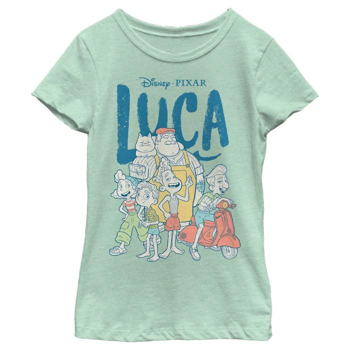fifth sun Girl's Luca Group Logo T-Shirt