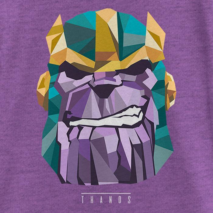 Fifth Sun Girl's Marvel Geometric Thanos T-Shirt