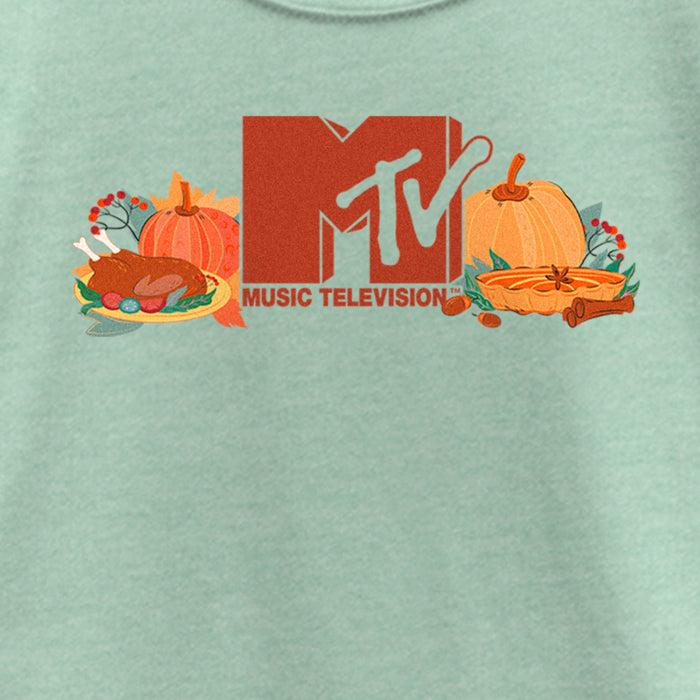 Fifth Sun Girl's MTV Fall Logo T-Shirt