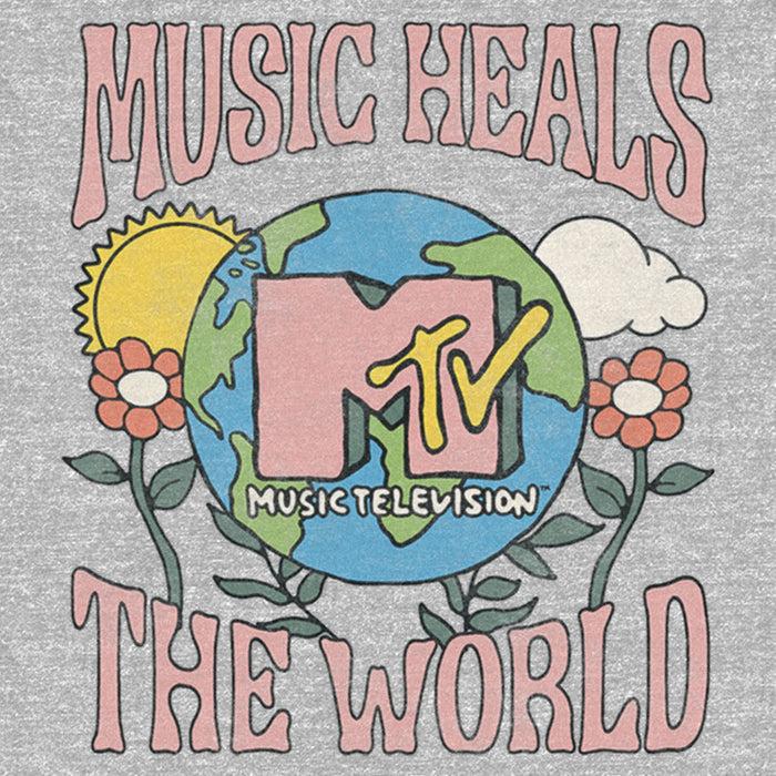 Fifth Sun Girl's MTV Music Heals The World T-Shirt